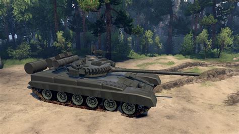 Tank T 80 Spintires 030316 • Spintires Mods Mudrunner Mods