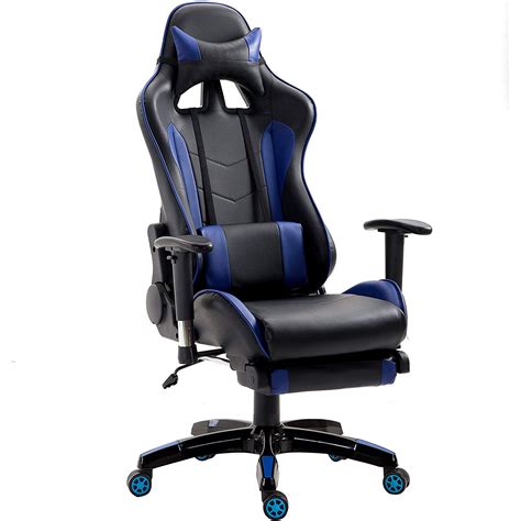 A computer chair is built in a way to adjust your body posture. Cherry Tree Furniture High Back Gaming Recliner Computer ...