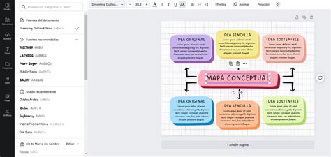 Cómo crear mapas conceptuales con Canva Aprendiendo con Julia