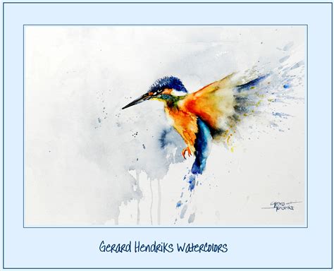 Pin Van Alan Barth Op Projects Aquarelvogel Vogel Kunst Vogel Kunstwerk