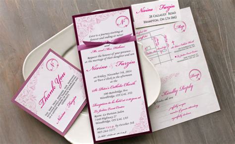 Toronto Wedding Invitations Printing Sherwooddnp