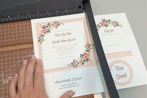 Because paper can get pricey. Make Your Own Wedding Invitation Template Free - Cards Design Templates