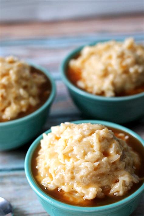 Salted Caramel Rice Pudding With Americastea