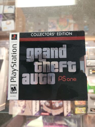 Grand Theft Auto Collectors Edition Gta Playstation 1 Ps1 Cib Complete