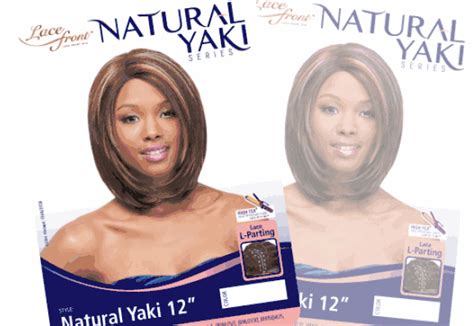 Outre Lace Front Natural Yaki Wig Lace L Parting Series