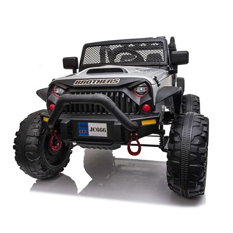 Kids 24v Jeep Wrangler Style Off Road Electric Ride On Car