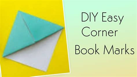 How To Make Book Marks Easy Craft Work For Beginners Cute And