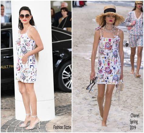 Penélope Cruz In Chanel Out At Cannes 2019 Fashionsizzle