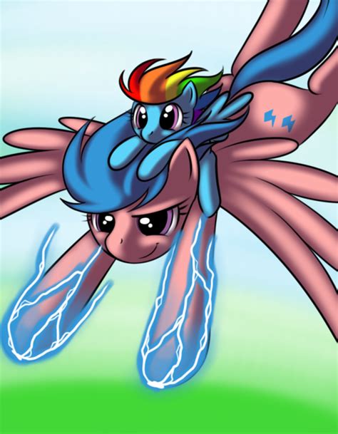 Firefly And Rainbow Dash My Little Pony Baby My Little Pony