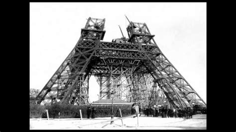 Eiffel Tower Construction 1887 1889 Youtube