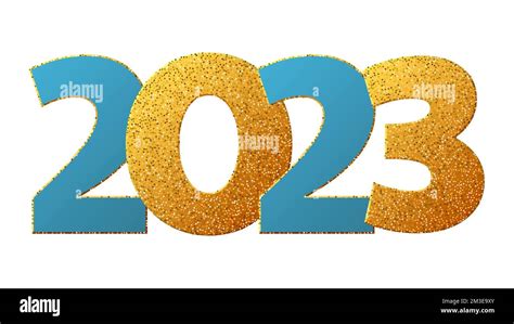 Happy New Year 2023 Text Design Happy New Year 2023 Banner The New