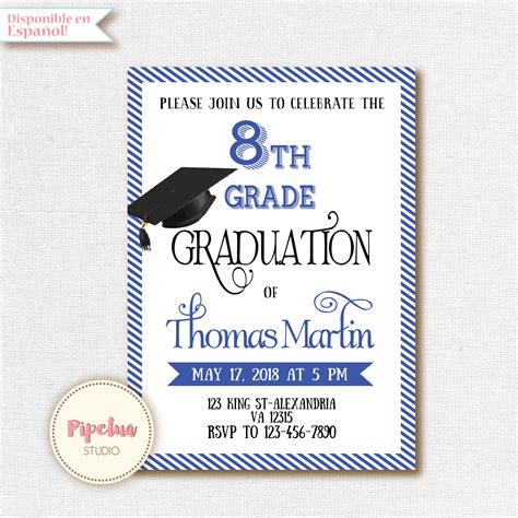 Free Printable 8th Grade Graduation Cards Free Printable Templates