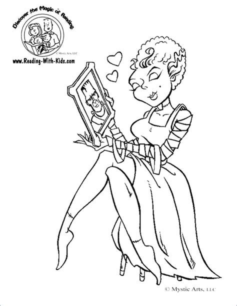 Female Vampire Coloring Pages At Free Printable