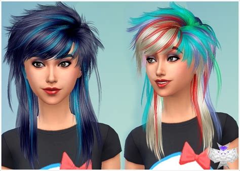 Sims 4 Hairs David Sims Newseas Holic Hairstyle Converted
