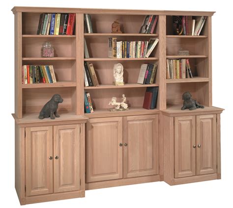 Beautiful Solid Wood Civita Bookcase And Wall Unit 6 Styles To