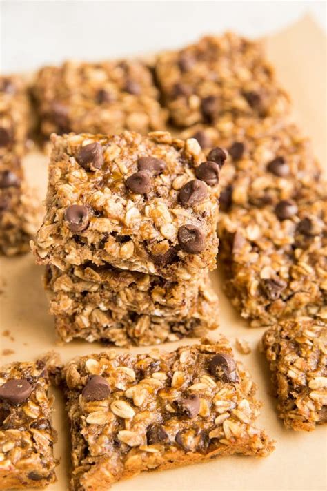 4 Ingredient Banana Oatmeal Bars The Roasted Root