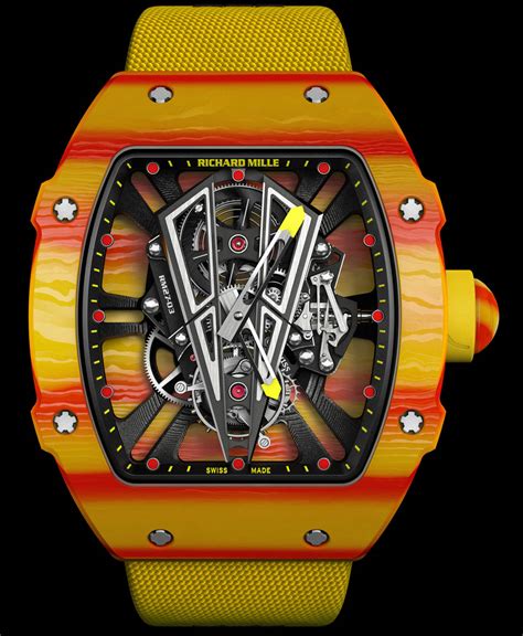 Richard Mille Rm 27 03 Rafael Nadal Watch With A Tourbillon To