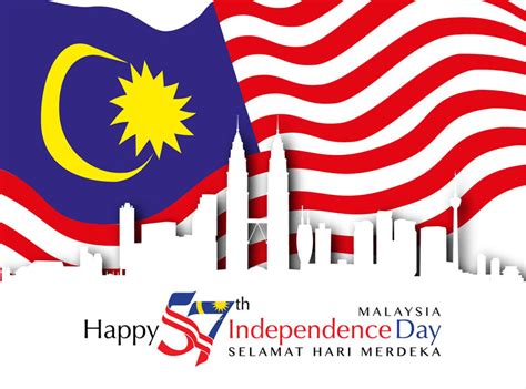 Happy malaysia day to all malaysians! A subdued 57th Malaysia Independence Day or Hari Merdeka