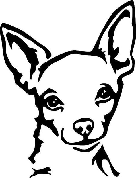 Perro Chihuahua Para Dibujar / Dibujos de perros para colorear. Como