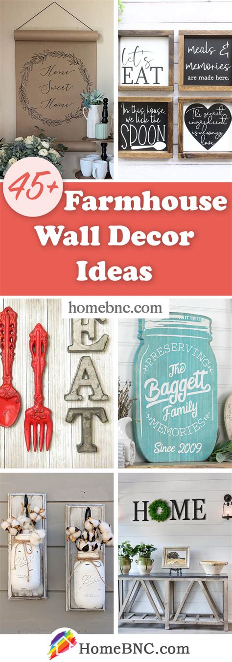 45 Best Farmhouse Wall Decor Ideas And Designs For 2021