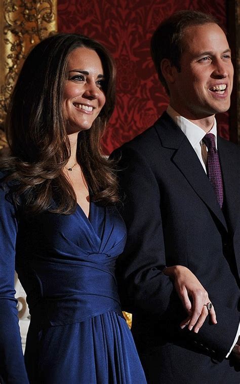 Prince William And Kate Middleton Announcing Engagement Celebrity