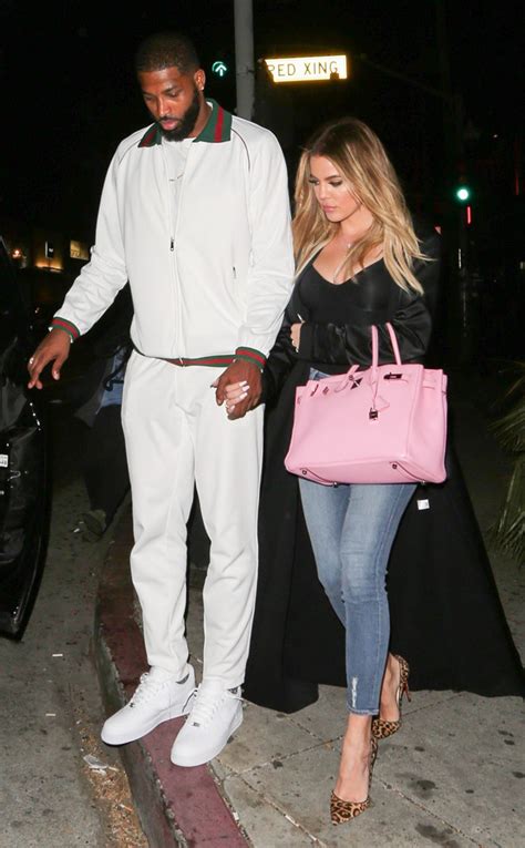 inside khloe kardashian and tristan thompson s los angeles date night she loved being by her