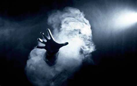 Hand Surrounded With Smoke Hd Wallpaper Wallpaper Flare