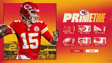 Chiefs To Play In Six Prime Time Games In 2023