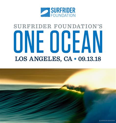 Surfrider Foundations One Ocean Event In Los Angeles Benefits Clean