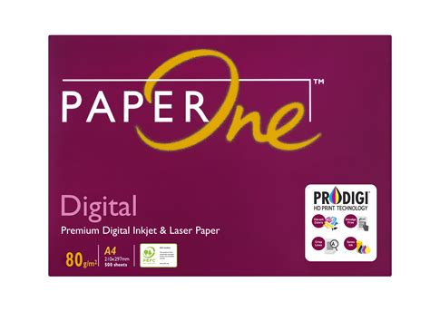 Paperone Digital Premium Printing Copy Paper A4 Size80 Gsm500 5 Reams