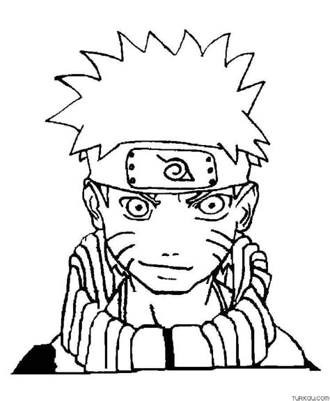 Cool Naruto Uzumaki Coloring Page Turkau