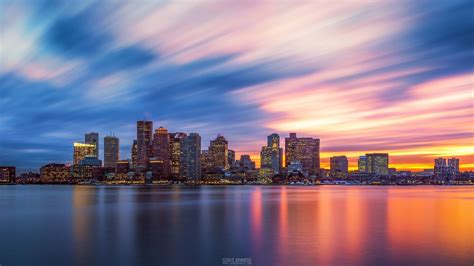 Boston Skyline Hd Wallpaper 98318 Baltana