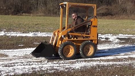 Case 1816b Skid Steer With 36 Gp Bucket Youtube