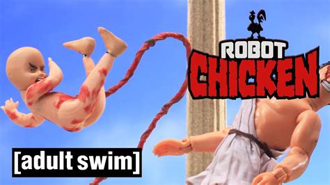 Robot Chicken Spartacus Baby Fight Adult Swim Nordic Youtube