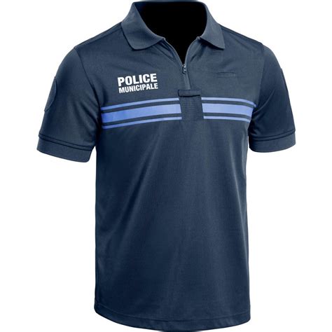 Polo Police Municipale Pm One Manches Courtes