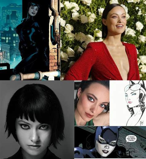 Olivia Wilde For Catwoman Dceu Gotham City Sirens Movie Dc Extended Universe She Is Perfect