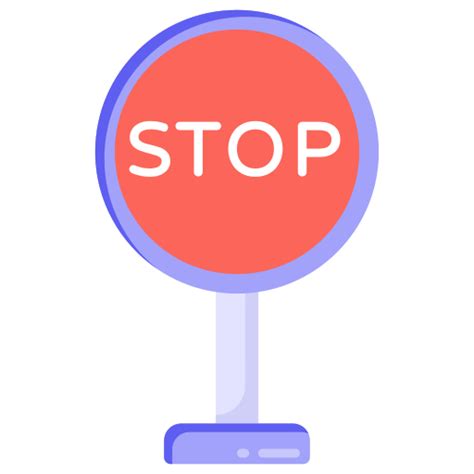 Stop Sign Generic Flat Icon