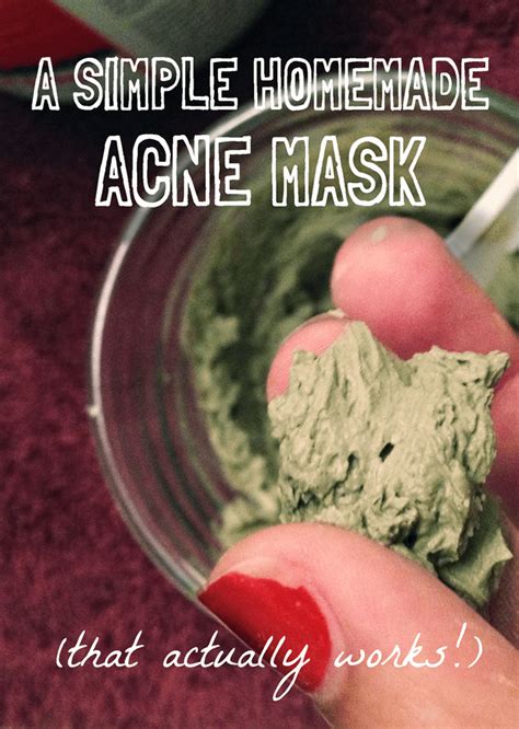A Simple Homemade Mask For Acne That Actually Works Bellatory