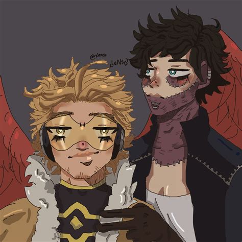 Hawks And Dabi Fanart Bnha Hot Wings Explore Tumblr Posts And Blogs