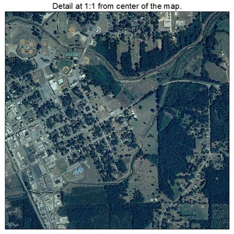 Aerial Photography Map Of Clanton Al Alabama