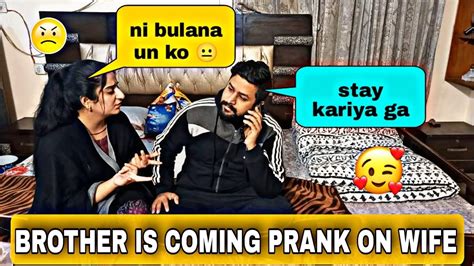 Cheating Prank On Wife Cute Reactions Amna Asad Youtube
