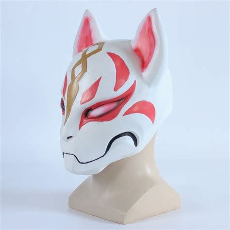 9 1/2in wide x 14in tall. Fortnite Drift Latex Mask Cosplay Accessories ( free ...