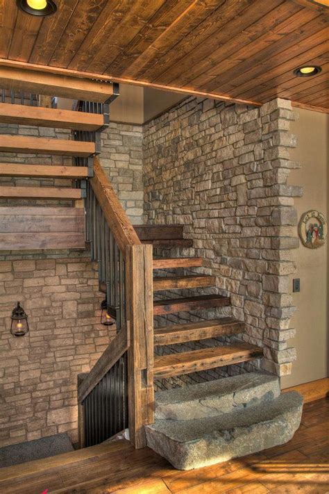 20 Graceful Rustic Staircase Designs Youre Going To Love Smallspaces