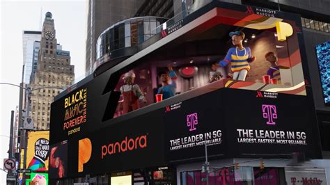 Pandora S Anamorphic 3d Billboard To Celebrate Black Music Month