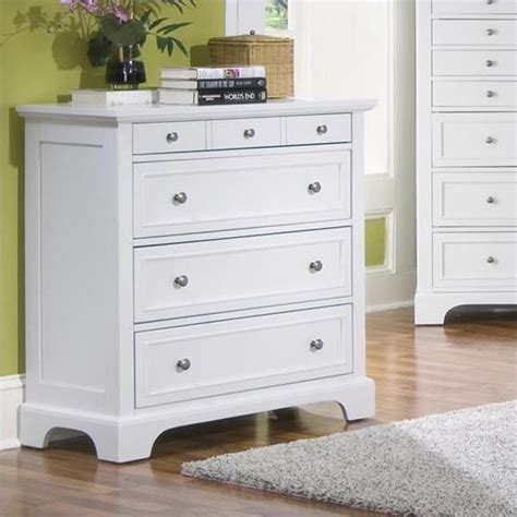 Choose a bedroom dresser based on your style and space. Home Styles Naples 4 Drawer Chest White Dressers/Chest | eBay
