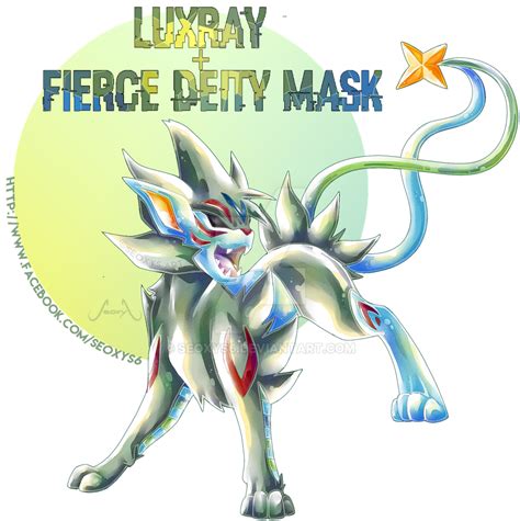Luxray X Fierce Deity Mask By Seoxys6 On Deviantart Pokemon Rare