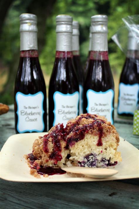 Homemade Blueberry Buckle And Homemade Blueberry Syrup So Great In The