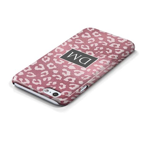 Light Pink Leopard Print Phone Case For Iphone Models Etsy