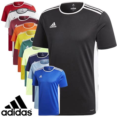 Adidas Boys Soccer Football Short Sleeve T Shirt Sports Climalite