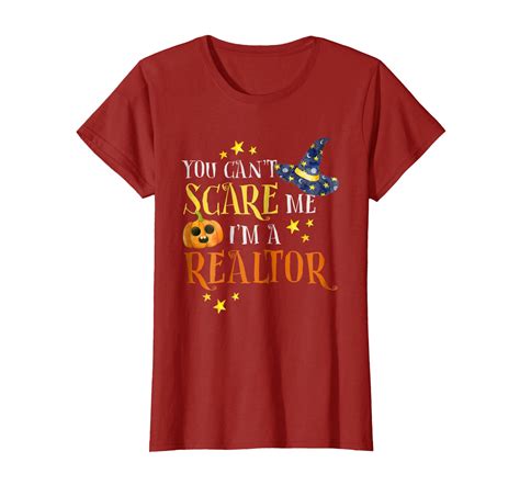 You Cant Scare Me Im A Realtor Halloween Costume Shirt 4lvs